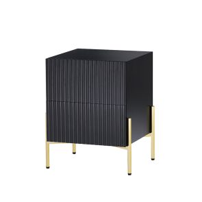 Lexington Black Bedside Table