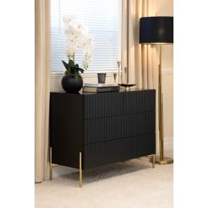 Lexington Black Chest of Drawers