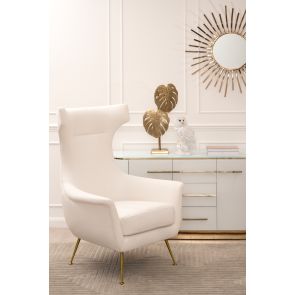 Lulu Lounge-Sessel – Weiß