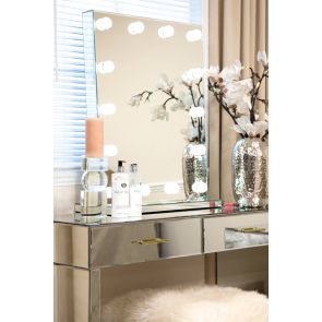 Specchio irregolare appeso scrivania trucco Vanity Shower rasatura specchi  camera da letto compatti Specchio senza nebbia