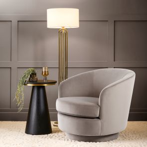 Melville Snurrstol - Dove Grey