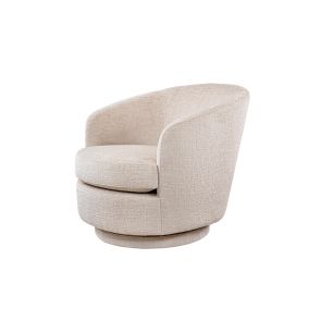 Melville Silla giratoria - Topo claro