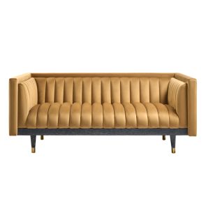 Metz Two Seat Sofa - Camel