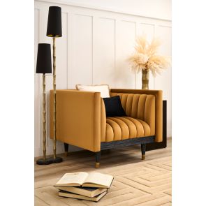 Metz Armchair - Camel