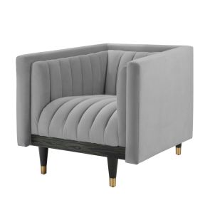 Metz Fauteuil Duif Grijs