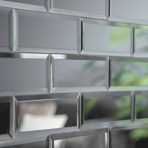 Smoked Mirror Rectangular Wall Tiles Pack