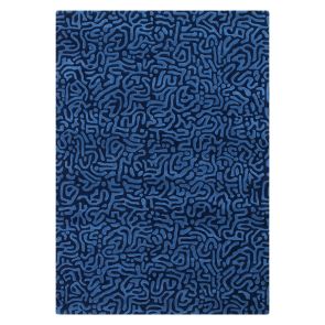 Moray Tapis - Bleu