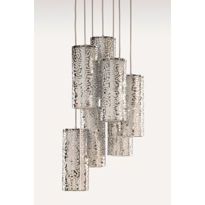 Moray Hanglamp Chroom met 7 Lampen
