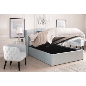 Harrison Storage Bed - Powder Blue