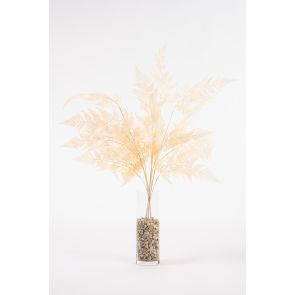 Large Artificial Bleached Fern Stem