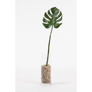 Artificial Large Cheese Plant Leaf
