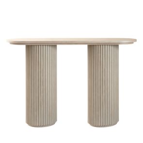 Ophelia Washed Grey Oak Console Table