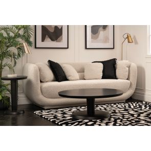 Oreo 3-Sitzer Sofa - Taupe-Bouclé