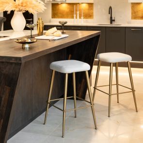 Olso Tabouret de comptoir - Craie    