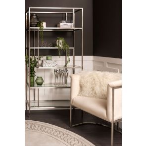 Otto Silver Shelf Unit