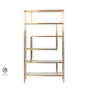 Otto Brass Shelf Unit