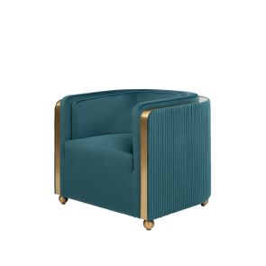 Ozman Lounge Fauteuil Pauw Blauw
