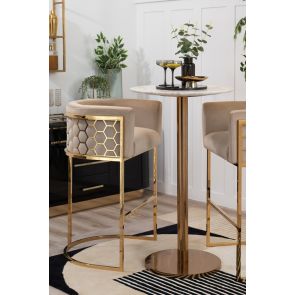 Parker Brass Bar Table