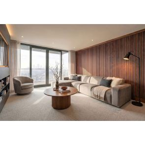 Pebble Grande Divano con Angolo sinistro - Grigio tortora