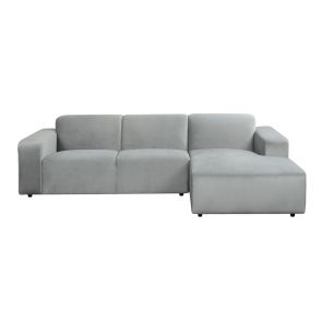 Pebble Ecksofa Rechtsseitig – Taubengrau