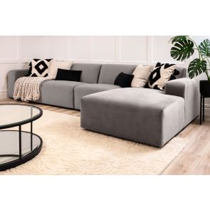 Pebble Large Right Hand Corner Sofa – Dove Grey