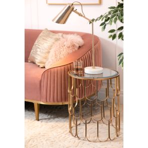 Pino Brass Side Table 