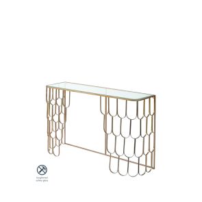 Pino Brass Console Table 