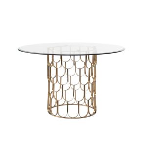 Pino Brass Dining Table