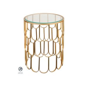 Pino Brass Side Table 