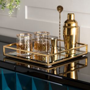 Rippon Brass Square Tray