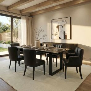 Rocco Black Dining Table