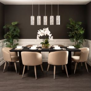 Rocco Black Dining Table