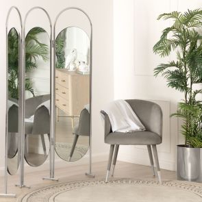 Altalune Miroir coiffeuse en argent