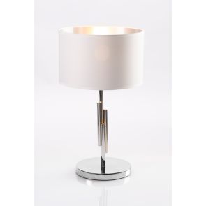 Rubell Lampe de table en argent