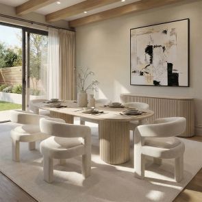 Santini Silla de comedor - Tiza