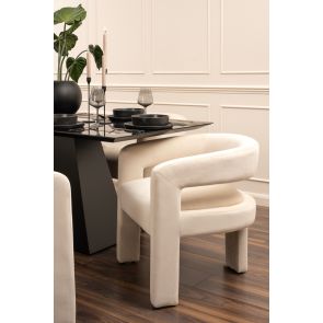 Santini Dining Chair – Chalk