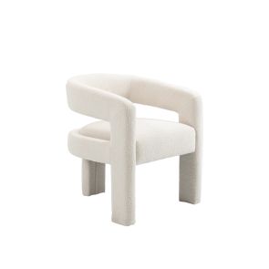 Santini Dining Chair – Ivory Borg