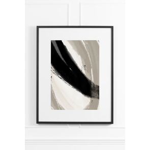 Shaken Espresso No.1  Wall Art – Black Frame 