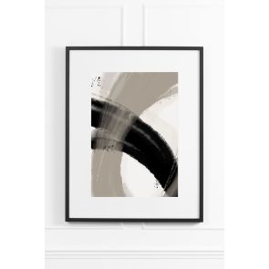 Shaken Espresso No.3  Wall Art – Black Frame 