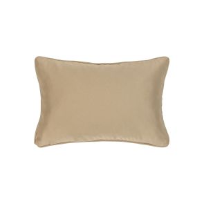 Golden Sateen Rectangular Cushion 