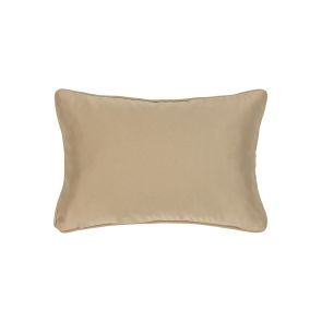 Coussin rectangulaire en satin - Or