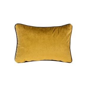 Golden Velvet Rectangular Cushion
