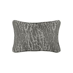 Pewter Crackle Rectangular Cushion 