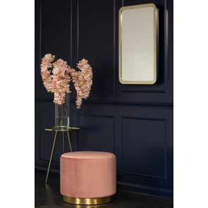 (ID:36687) Wall Mirror Small Champagne  (WM-27)