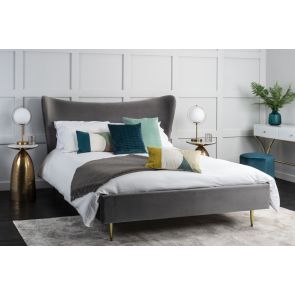 Tretton Deluxe Bett - Grau