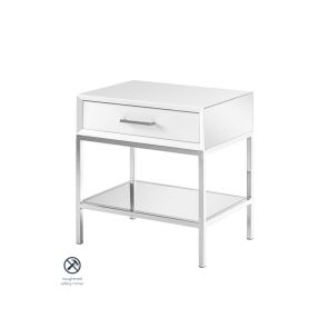 Trio Table de chevet - Blanc