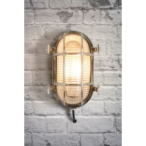 Tristan Oval Cage Wall Light