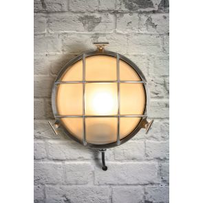 Tristan Circular Cage Wall Light