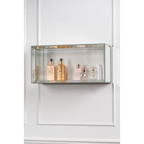 Uno - Mirrored Rectangular Wall Shelf
