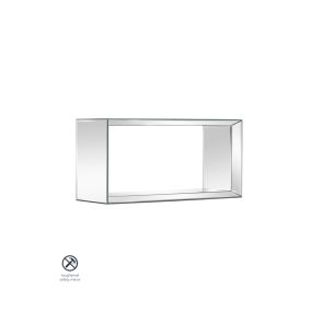 Uno - Estante de espejo rectangular